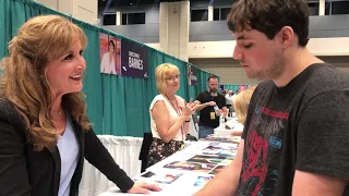 Meeting Jodi Benson at GalaxyCon 2019