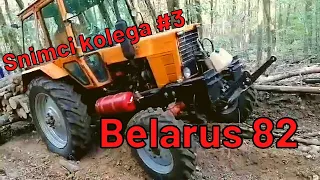 Snimci kolega #3 Belarus 82 izvlacenje drva uz  ogroman uspon