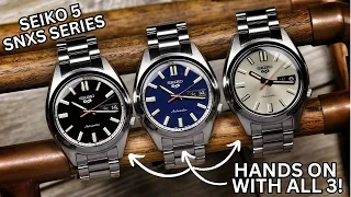 Seiko 5 SNXS Series - Hands on With All Three! SRPK87 SRPK89 SRPK91