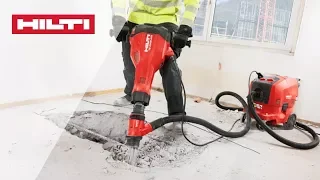INTRODUCING the Hilti TE 2000-AVR concrete demolition hammer