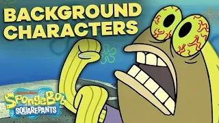 50 Best SpongeBob Background Characters 🐟🐠 Greatest Lines & Side Fish!