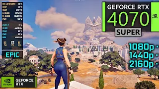 RTX 4070 SUPER | Fortnite Chapter 5 Season 2 (1080p, 1440p, 4K + Performance Mode)