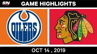 NHL Highlights | Oilers vs. Blackhawks – Oct. 14, 2019