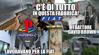 TROVIAMO UNA PLAYSTATION 2 IN UNA SPETTACOLARE FABBRICA ABBANDONATA E PURE UN TRATTORE DAVID BROWN!!