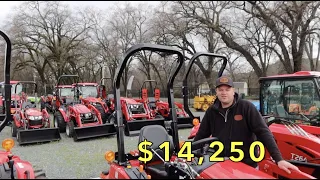 Dozens of tractors for $0 down or 0% financing!