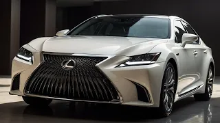 Lexus LS 2025: The Official Reveal of the All-New Luxury Sedan, Redefining Elegance and Innovation"