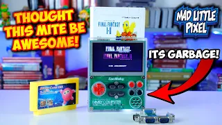 This Portable Nintendo Famicom Looks AWESOME! But It's Complete GARBAGE! Cool Baby X7 Review