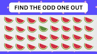 Find The ODD One Out| IMPOSSIBLE!!! | How good are your eyes👀 | Emoji Quiz