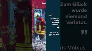 Explosion auf Rügen: Feuer zerstört Feriensiedlung