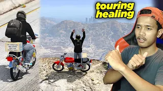 HEALING DAN TOURING KE GUNUNG TERTINGGI DI GTA V