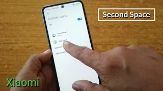 Redmi Note 10/pro/max enable second space features | redmi mobile miui 12 enable multiple users