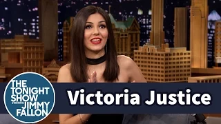 Victoria Justice Does Her Impression of The Rock