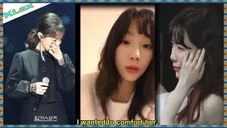 Taeyeon reaction to lee hi Breath Golden Disc Awark 2018 the reason is?