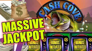 😱INSANE HIT!! 😱Over $30,000 MASSIVE JACKPOT on Cash Cove 💰Raja's 2nd BIGGEST JACKPOT