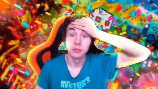 2.2 УЖЕ БЛИЗКО?! СМОТРИМ С ВЕРНАМОМ НОВОЕ ВИДЕО РОБТОПА НА 10-ЛЕТИЕ GEOMETRY DASH