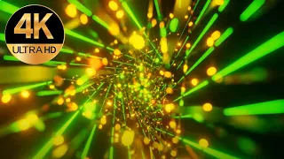 10 Hour 4k TV VJ LOOP NEON Green Gold Metallic Color Abstract Background Video loop, Screensaver