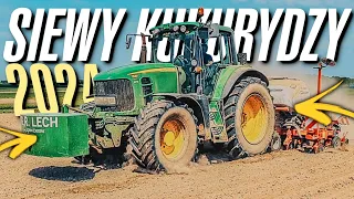 🔥Siewy kukurydzy  & uprawa w Gr Lech 😁2x John Deere ?!🔥Zapraszam do oglądania 😀