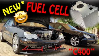 Fabricating a CUSTOM FUEL CELL | Mercedes "C400" Project | My Best Creation By Far 🤩 More TESTING!