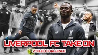 TWO TOUCH CHALLENGE FT SADIO MANE, CHAMBERLAIN, GOMEZ, KEITA AND ADRIAN