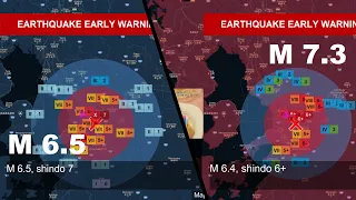 M 6.5 & M 7.3 April 2016 Kumamoto Earthquakes