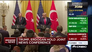 Trump: "I am a big fan" of Turkey's president