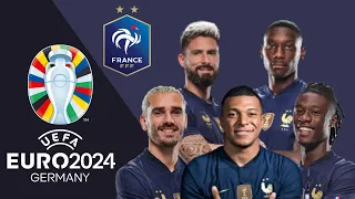 FRANCE SQUAD EURO 2024 ft. Mbappe, Camavinga, Tchouameni, Griezmann.....