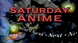 Syfy Network (Sci-Fi) "Saturday Anime" 1997 Promo