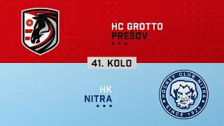 41.kolo HC Grotto Prešov - HK Nitra HIGHLIGHTS