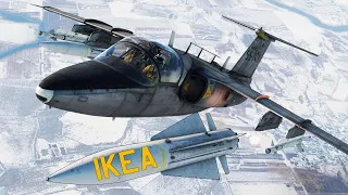 MOST FUN PLANE ALL YEAR - Saab-105OE in War Thunder - OddBawZ