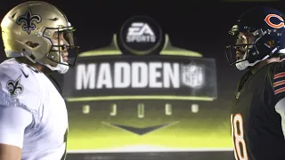 Madden NFL 24 - New Orleans Saints Vs Chicago Bears Simulation PS5 Gameplay (Updated Rosters)