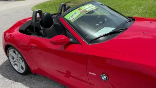 Mint Motors | Star struck, Lipstick Red 2004 BMW Z4