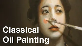 Classical Oil Painting Timelapse - Verdaccio