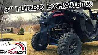 RZR Pro XP Gets a FULL 3" Exhaust - RPM Desert Series Exhaust Install!!!