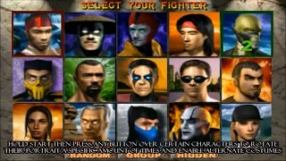 Mortal Kombat 4 - All Alternate Costumes