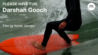 Santa Cruz’s Darshan Gooch surfing twin fish | excerpt from "PLEASE HAVE FUN."