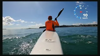 Late morning paddle - Epic V10L surfski