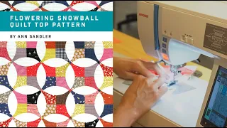 Stitch Supply Co Flowering Snowball Quilt