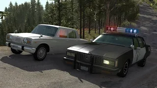 Old-Style Police Chases 10 | BeamNG.drive