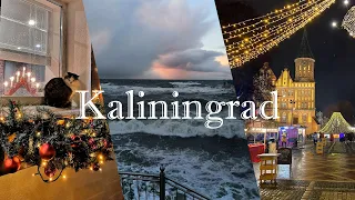 2 days trip to Kaliningrad | Baltic Sea in winter