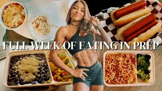 What I Eat in a Week in Prep (Vegan Bodybuilding) | 9 Weeks Out | IFBB Bikini Pro Debut Series EP. 2