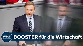 LINDNER zum Nachtragshaushalt: "Auch die Wirtschaft benötigt BOOSTER" - Rede im Bundestag