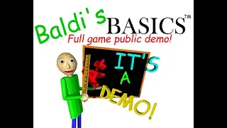 Baldi's Basics Full game public demo (Kogama edition) Trailer