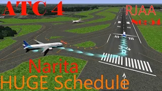 Tokyo - Narita Heavy schedule NO STAGE! on ATC 4 I am an Air Traffic Controller