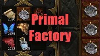 Primal Squirt's Factory, 3x in 120 Reforges (Big Season 24 Monk Crafting Session)