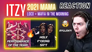 ITZY 2021 MAMA - LOCO + MAFIA In the morning | REACTION