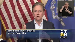 Governor Lamont's March 22, 2021 4PM Coronavirus Update