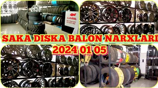 SAKA DISKA BALON NARXLARI 2024 01 05