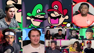 Something About Super Mario World SPEEDRUN ANIMATED (Loud Sound Warning) 🍄 [REACTION MASH-UP]#750