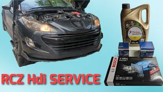 How to Properly Service a Peugeot RCZ HDI Diesel to Peugeots Specification