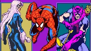 Spider-Man (Arcade) All Bosses (No Damage)